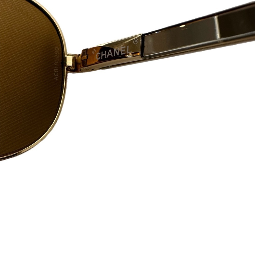 CHANEL~Collection Mirror Aviator Sunglasses - Picture 2 of 10